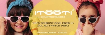 ITOOTI ACTIVE M солнцезащитные очки детские (3 года+) розовые