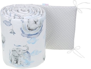 ЗАЩИТА ДЛЯ ДВУСТОРОННЕЙ КРОВАТИ С КОВРИКОМ 180х30см BABYMAM