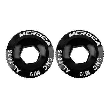 2 болта шатунного рычага Durable Aluminium M19_Black.