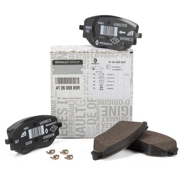 KLOCKI HAMULCOWE PRZÓD RENAULT CLIO V 410608885R