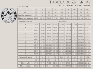 Strój kąpielowy damski treningowy plażowy Self Trends Sport Black R.2XL