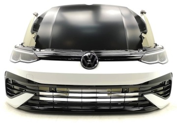 НОВЫЙ ПЕРЕДНИЙ БАМПЕР КАПОТ FENDER ORG В КОМПЛЕКТЕ VW GOLF 8 VIII GTI GTD R