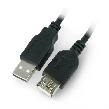 Удлинительный кабель USB 2.0 «папа-мама», медь, 3 м