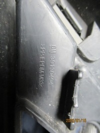 Opel astra k 19- рестайлинг  решётка решётка  бампера средняя под pdc 39130494 с Разборки, фото thumb