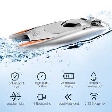 БЫСТРАЯ ЛОДКА RC ЛОДКА Подарок