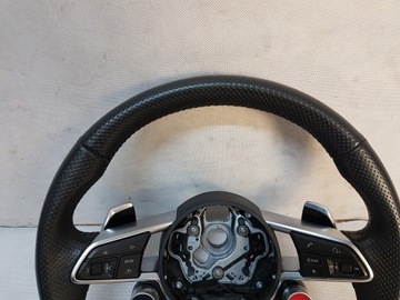 фото thumb №8, Руль лепестки кожа руль wheel мульти audi r8 4s 4s0419091g