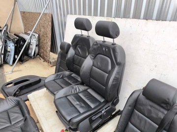 фото thumb №15, Сидіння сидіння комплект audi a6 c6 шкіра ковші комплект !!!