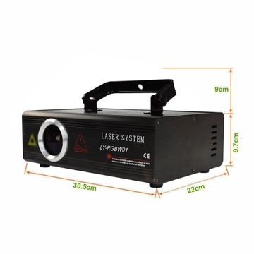 RGB ЛАЗЕРНОЕ ОСВЕЩЕНИЕ СЦЕНЫ 80 Вт