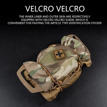 Tactical Military Pouch MOLLE Rapid Deployment First-aid Kit Survival