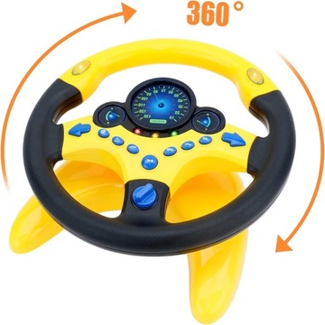 Руль и ключи от машины с вращением на 360° - развивающая игрушка