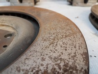 фото thumb №5, Audi q7 4m 2021 комплект диск i зажимов q8 sq7 etron перед 375mm зад 350mm