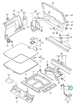 фото thumb №10, Амортизатор газовий кришки багажника volkswagen lupo 6e0823359b оригінал