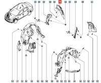 фото thumb №14, Подкрылок правые передние dacia sandero ii