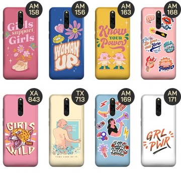 ЧЕХОЛ ДЛЯ XIAOMI REDMI 8 ДИЗАЙН ЖЕНСКИЙ ЧЕХОЛ POWER GIRL POWER FEMINISM
