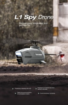 8K безвоздушный вертолетный мини-дрон с дистанционным управлением Black Bee
