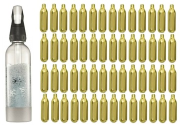 Сифон для газированной воды, сатуратор + 56 картриджей iSi