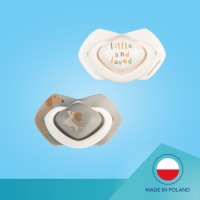 Canpol babies Light touch силиконовая соска 6-18м симметричная DOGS 2 шт.