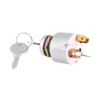 фото thumb №7, Вимикач запалювання замок запалювання 3 положення + 2 ключів