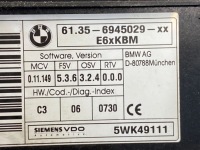 фото thumb №7, Bmw 5 e60 e61 2004 модуль / блок керування  комфорту 5wk49111