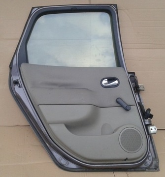 фото thumb №8, Двері лівий зад ліві задні renault scenic 2 ii 03-09 графітові tec68