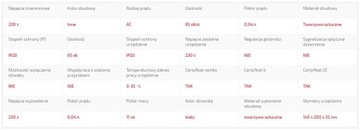 ZAMEL GONG DZWONEK LARGO 230V BIAŁY GNS-208-BIA