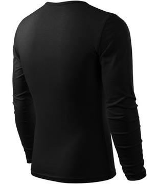 MALFINI FIT-T LS 119 DOPASOWANA koszulka męska z długim rękawem SLIM XXL