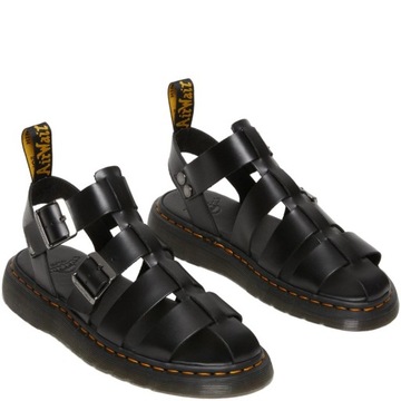 DR. MARTENS GARIN BLACK SANDAŁY r. 46