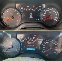 фото thumb №12, Крышка багажника задняя спойлер бампер 4xpdc лампы тёмные i красные eu camaro vi 2016