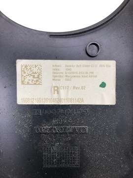 фото thumb №7, Mercedes w117 захист стійка права верхня a1176902400