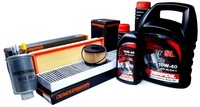 фото thumb №1, 4 фільтри 6l оливи 10w40 ford mondeo mk3 2.0tdci