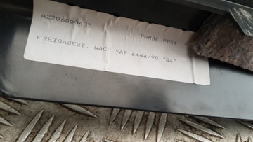 фото thumb №16, Mercedes w220 планка накладка порога порогова зад ліва права