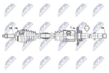 фото thumb №2, Npw-ty-075 nty піввісь привідна toyota avensis 2.0d-