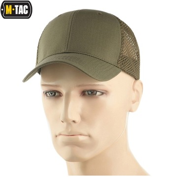 CZAPKA Z DASZKKIEM SIATKA FLEX RS M-TAC OLIVE S/M