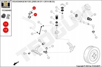 фото thumb №8, Резинки стабилизатора tedgum ted68403