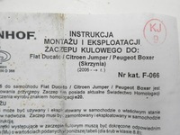 фото thumb №6, Hak буксировочный steinhof f-066 fiat ducato citroen jumper peugeot boxer