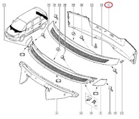 фото thumb №8, Молдинг кришки renault espace iv задня оригінал nowa