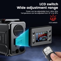 фото thumb №8, Обігрівач стояночний 8kw 12/24v 230v bluetooth обігрівач дизель webasto