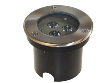 Sibar 3*1W 4000K Светодиодный заземляющий светодиодный светильник, IP67
