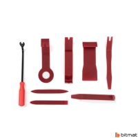 Набір ściągaczy łyżek do демонтажу обшивка дверей plastikowych елементів 8 штук Зі Шроту, фото thumb