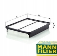 фото thumb №1, Mann-filter c 27 050 фильтр воздуха