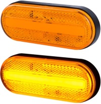 фото thumb №4, Лампа габаритная led габаритный фонарь отражатель оранжевая