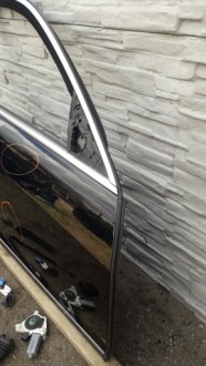 фото thumb №4, Дверь mercedes w221 s-klasa правое перед стекло 05-