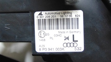 фото thumb №11, Audi a3 8p 8p0 лампа права ліва права фара лівий h7
