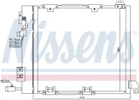 фото thumb №8, Конденсатор радіатор кондиціонера opel astra g zafira a 1.7d/2.0d 1998-
