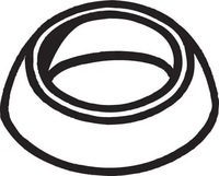 фото thumb №2, Прокладка труби випускної 256-859 bosal