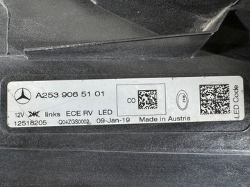 фото thumb №14, Mercedes glc w253 полный led performance лампа левая перед фара eu супер