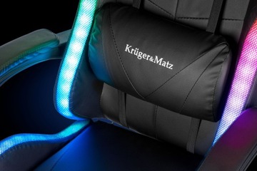 Игровое кресло, кресло с подставкой для ног, Kruger&Matz