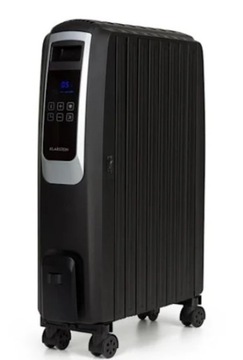 Масляный радиатор Thermaxx Noir, 2500 Вт, таймер