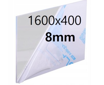 PLEKSI /PLEXI / PLEKSA / PLEXA BEZBARWNA na wymiar 1600x400x8mm AKRYL PŁYTA