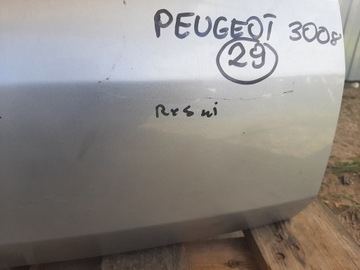 фото thumb №9, Крышка боки накладка задняя нижняя peugeot 3008 i цвет ezrc 2009-2012